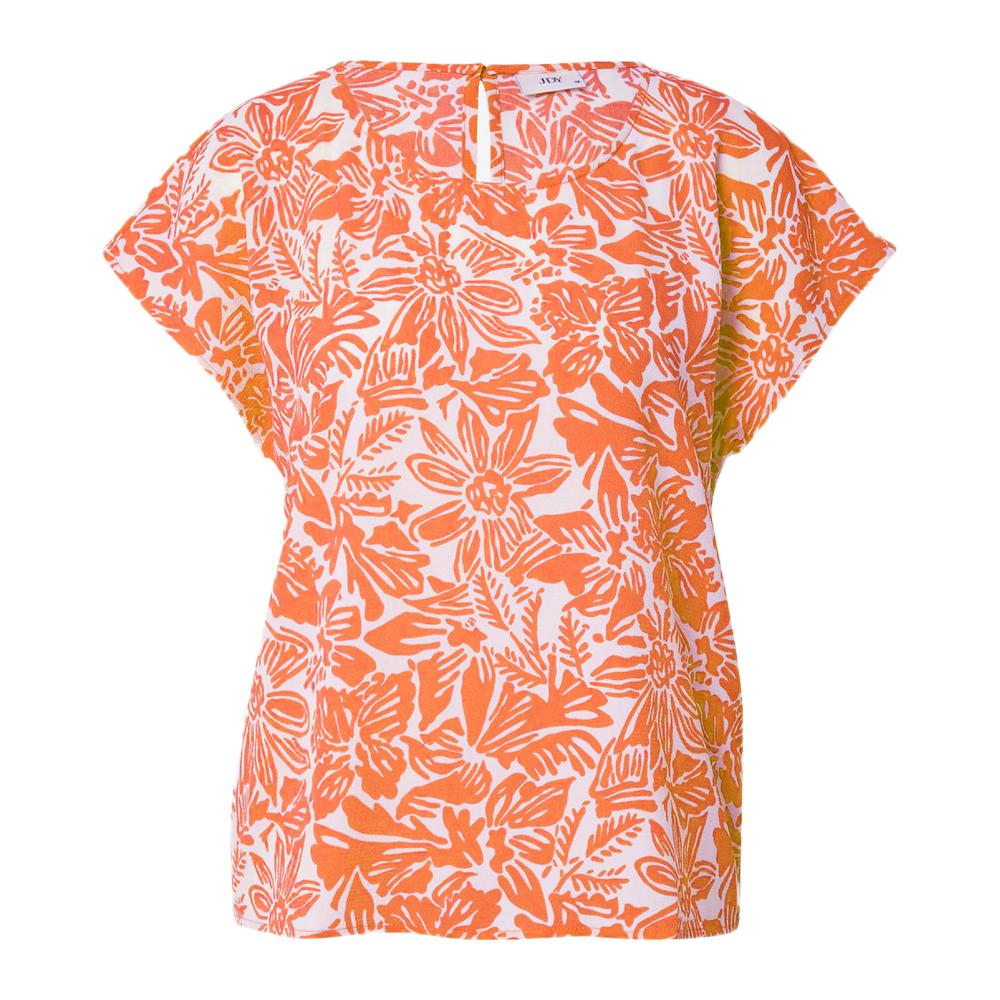 JDY Blouse Blanche/Orange à Motifs Femme JDY Piper