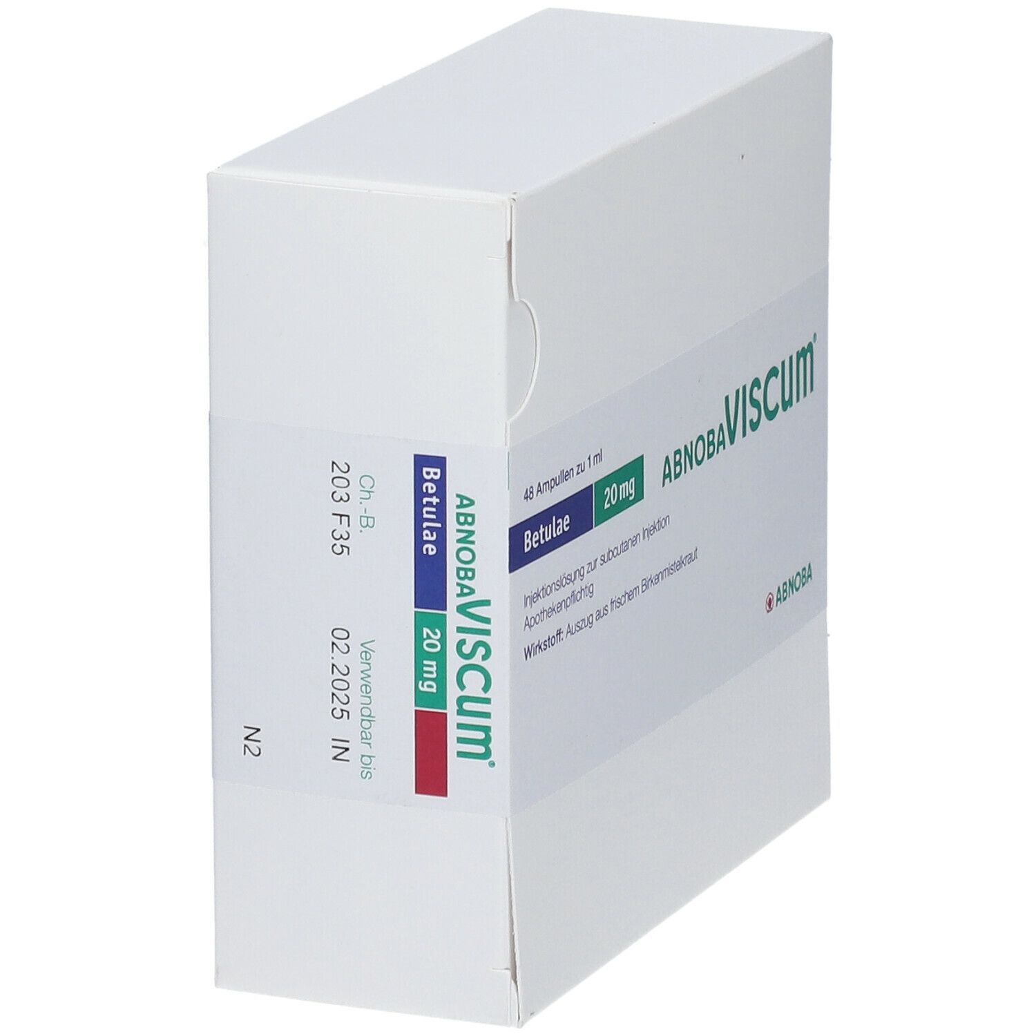 abnobaVISCUM® Betulae 20 mg Ampullen