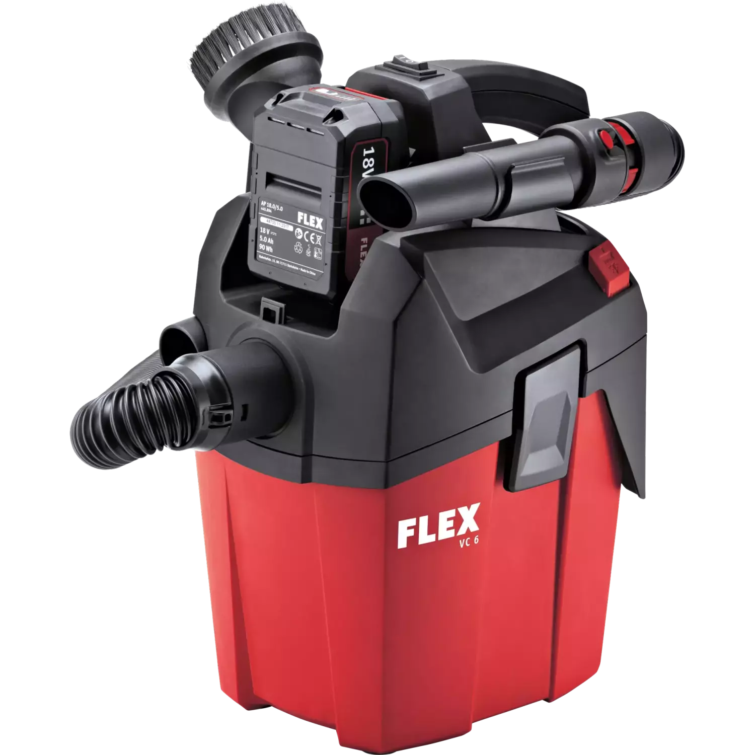 Flex VC 6 L MC 18.0 Li-Ion Compacte accu stofzuiger body - 18V - 6L - Klasse L