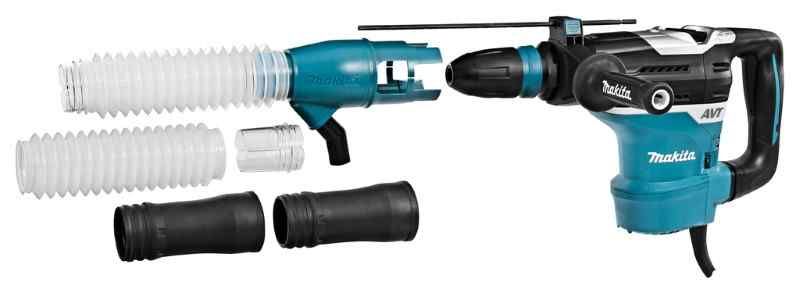 Makita HR4013CV SDS-MAX combihamer met stofafzuigset - 1100W