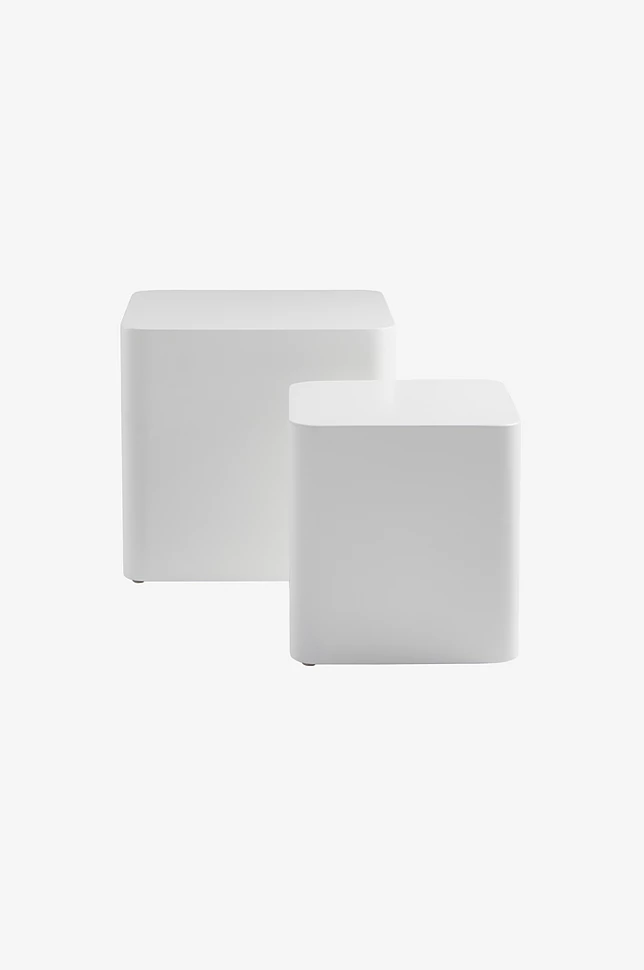 CUBO sidobord 2-pack 30x30 cm, 40x40 cm