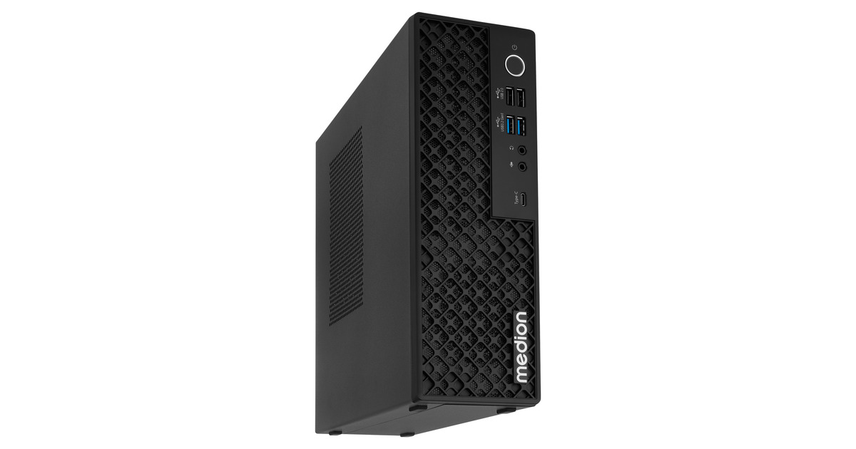 MedionPICOWORX T80III MD340020 mini-pc  (Zwart | Core Ultra 5 226V | Arc Graphics 130V | 16 GB | 512 GB SSD)