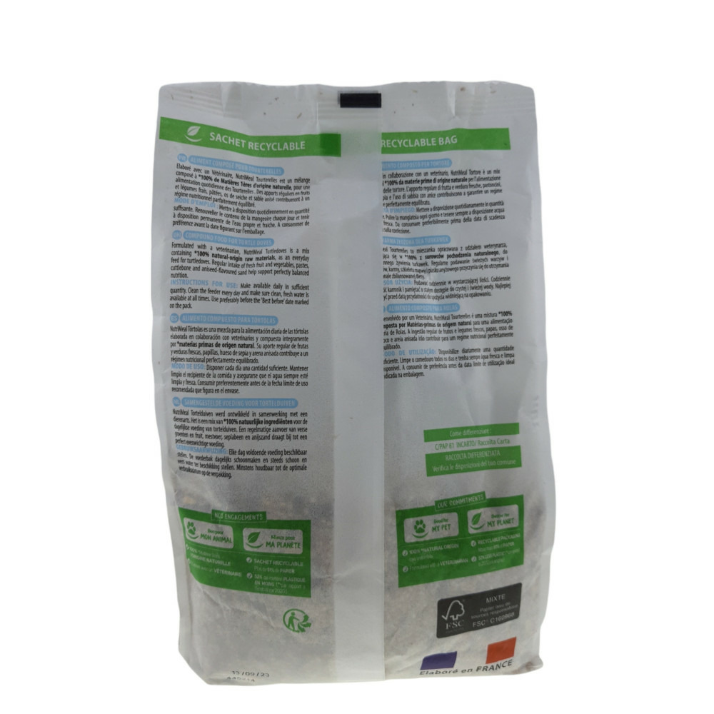 Graines tourterelle nutrimeal 800g.