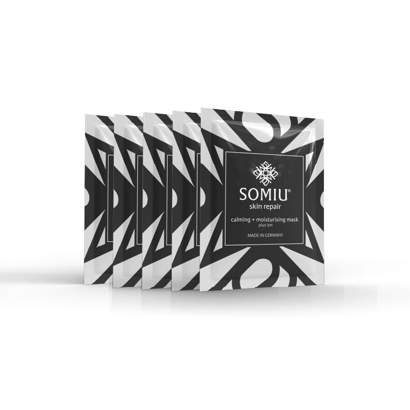 SOMIU SKIN REPAIR calming + moisturizing mask plus ion