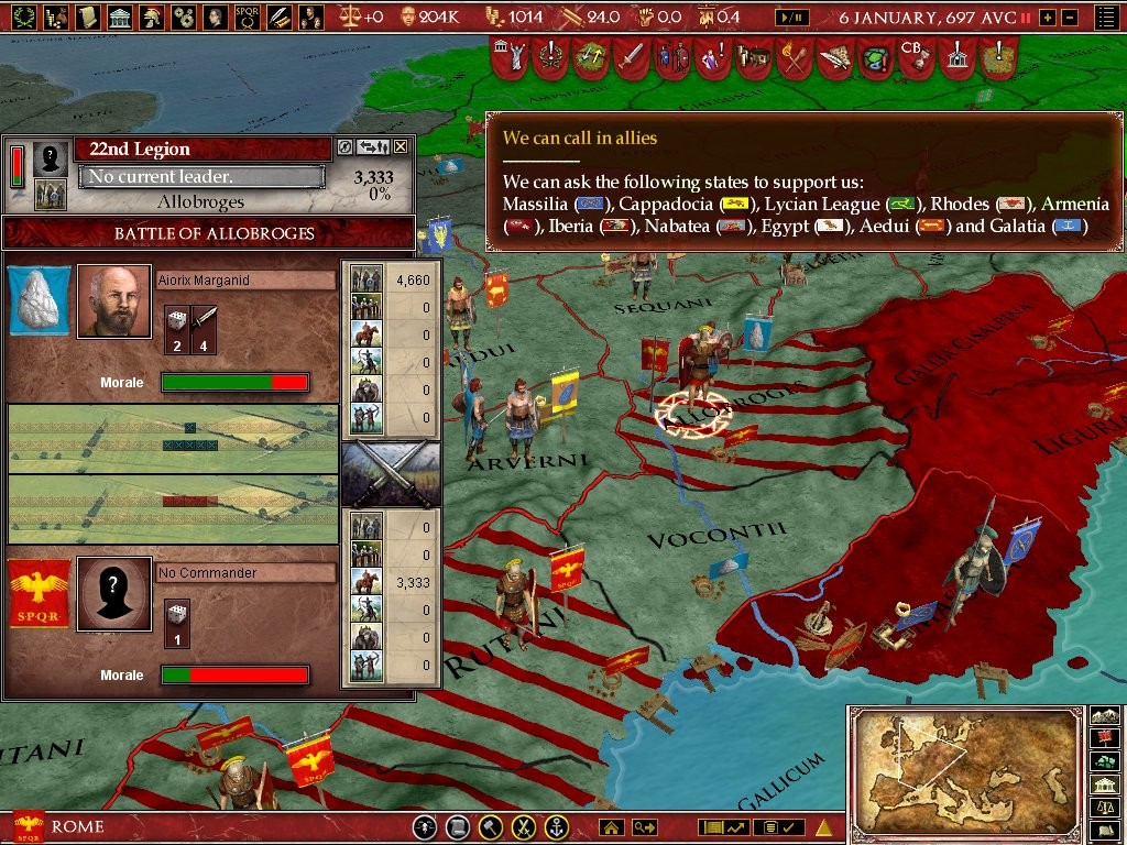 Europa Universalis: Rome - Gold Edition- PC