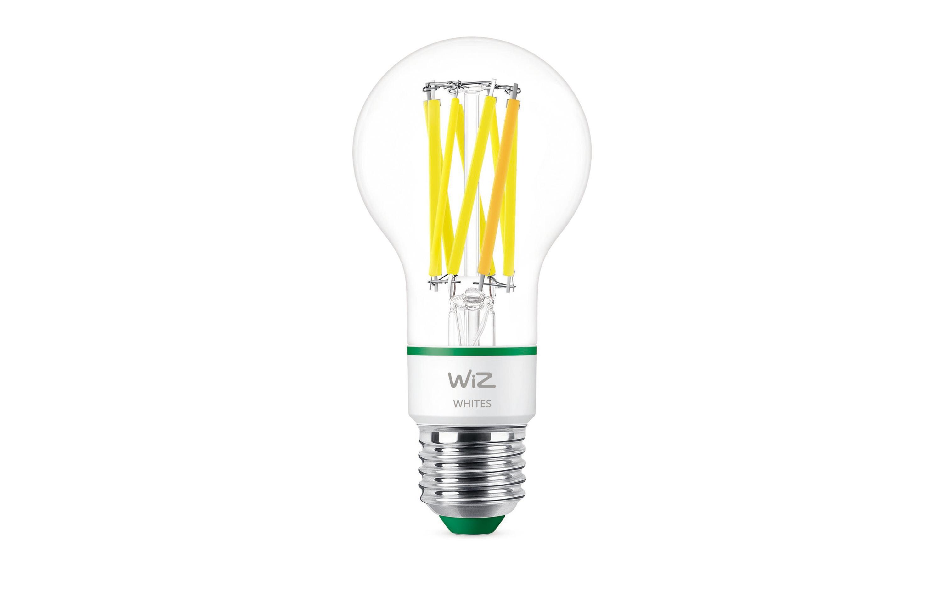 E27 Tunable White Ultra-Efficient Clear WiFiSmartes Leuchtmittel, steuerbar über Bluetooth, Matter, WLAN