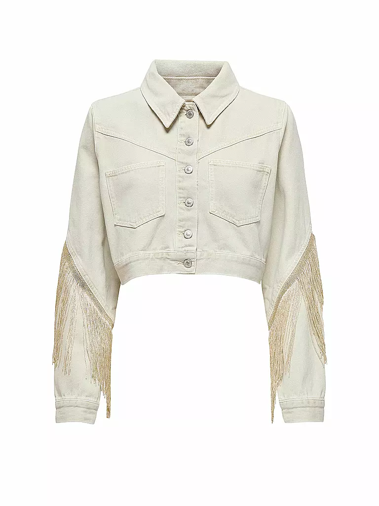 ONLY Jeansjacke ONLVIRGINIA beige