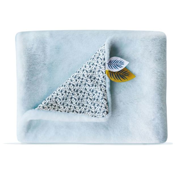 Plaid douceur YOCA le koala Bleu - DOUDOU ET COMPAGNIE