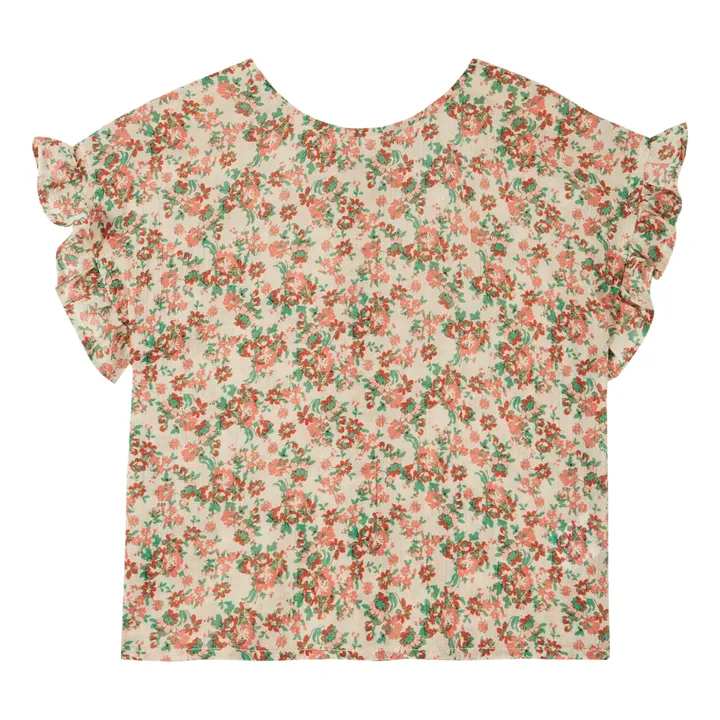 Emile et Ida Blouse Fleurie | Ecru