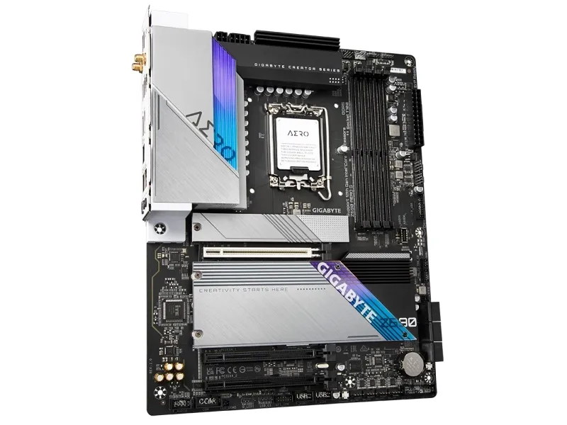 [OUTLET] - Gigabyte Z690 AERO G, Intel, LGA 1700, Intel® Core™ i5, Intel® Core™ i7, Intel® Core™ i9, LGA 1700, DDR5-SDRAM, 128 GB