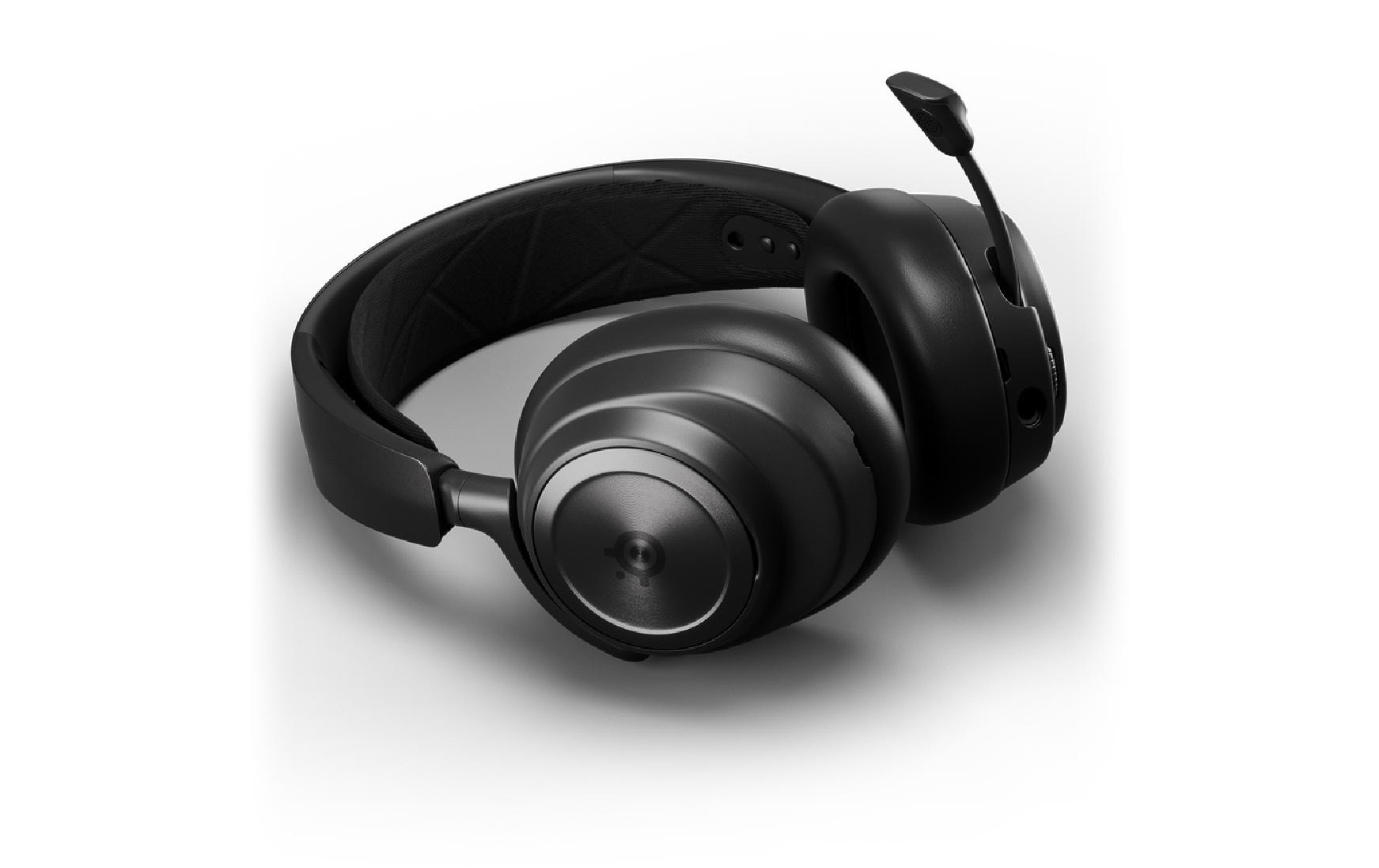 Headset Arctis Nova Pro Wireless (PC / Playstation) Schwarz<br>Kabelloses Gaming-Headset mit Surround-Sound