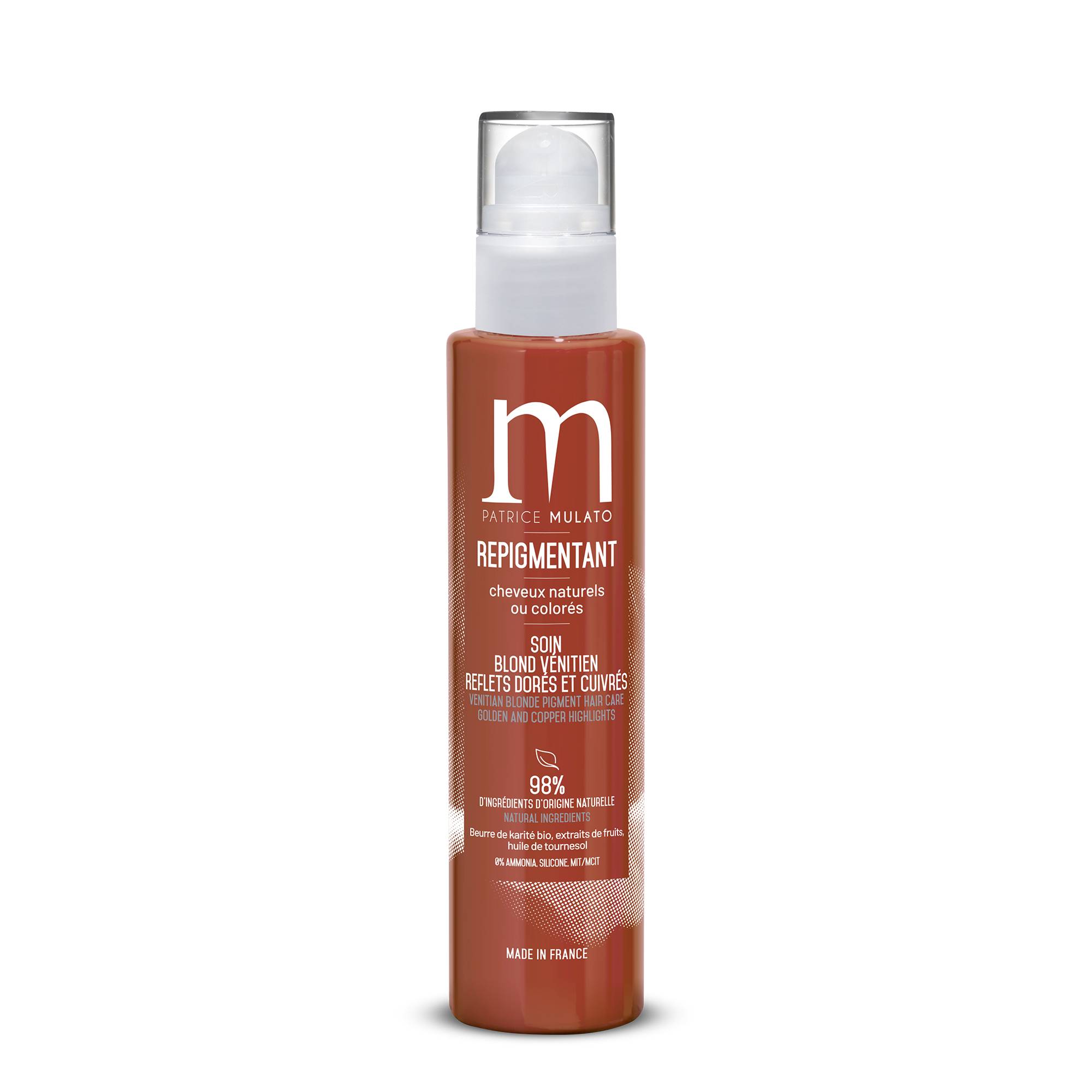 Soin Repigmentant Blond vénitien - reflets dorés et cuivrés / 200ml
