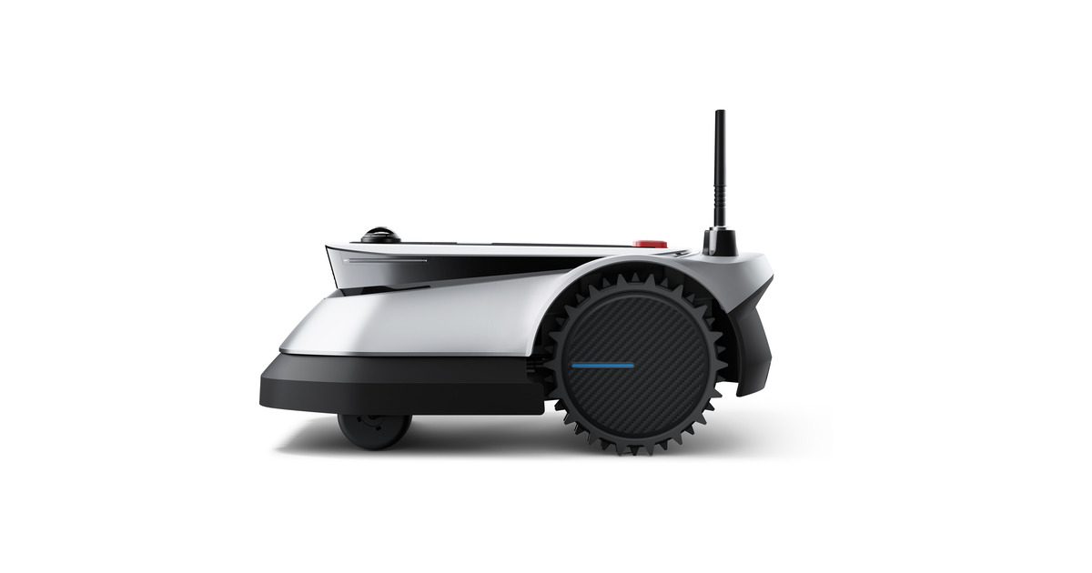 ECOVACSGOAT G1-2000 Robotgrasmaaier robotmaaier  (Wit/zwart, Incl. Basisstation, WiFi, Bluetooth)