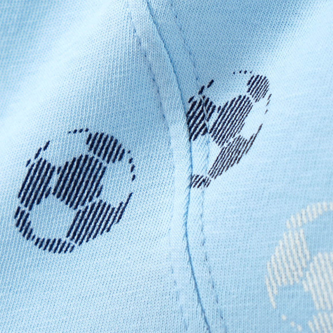 Topolino 5 Jungen Boxer mit Bio-Baumwolle hellblau / dunkelblau / creme