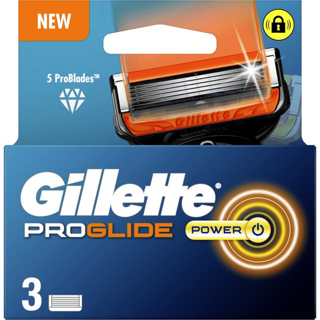 Gillette ProGlide Power Navulmesjes 3 Stuks