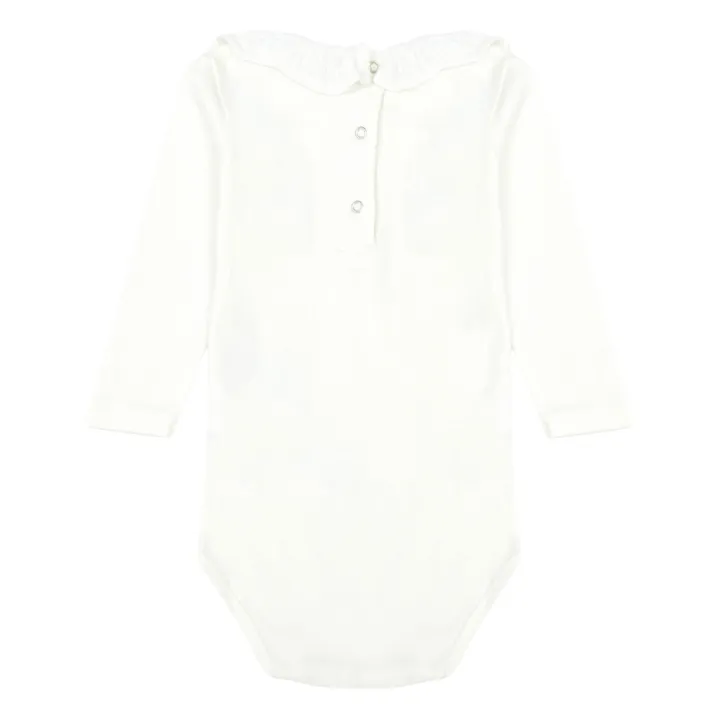 Bonton Body Coton Bio Collerette Mail | Ecru