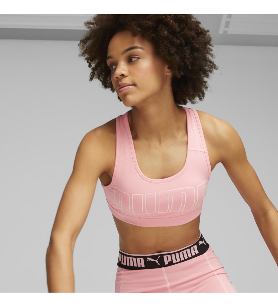 Top de treino Puma 4Keeps, estampa rosa