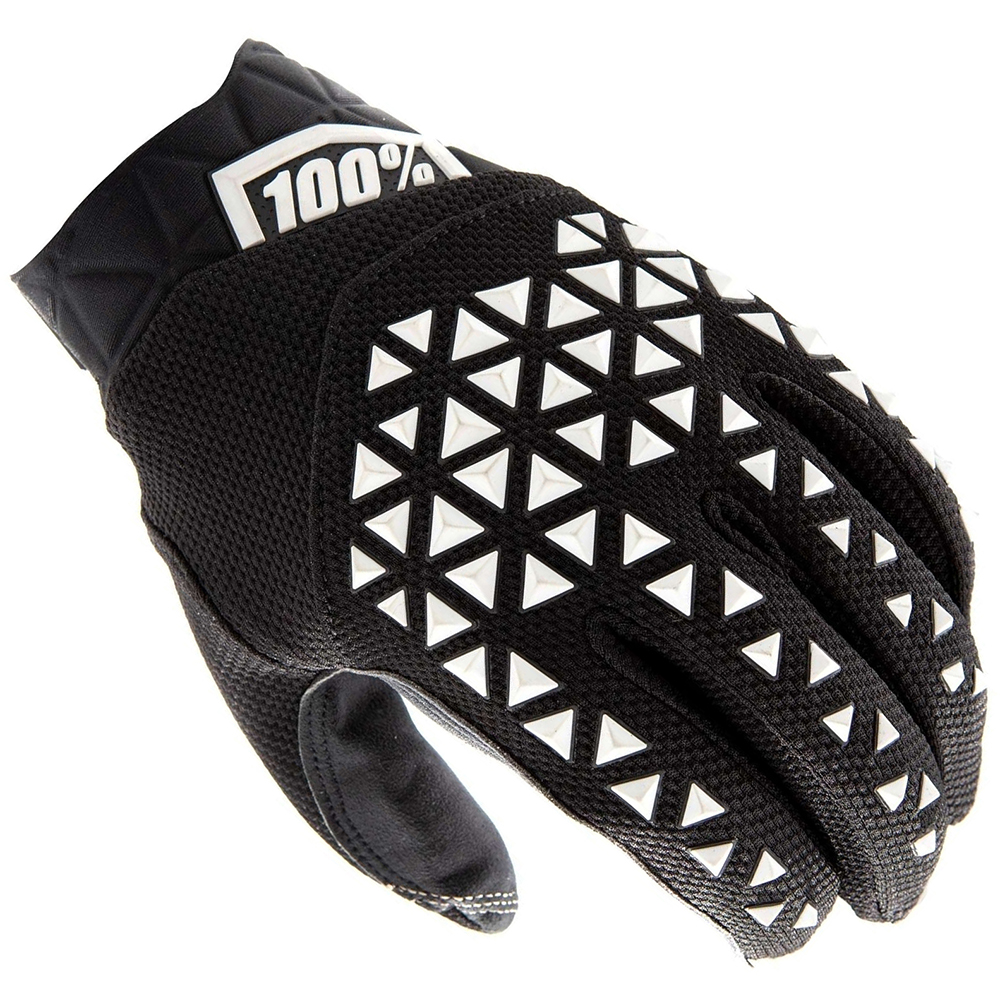 100% - Gants Airmatic CE Blanc / Noir