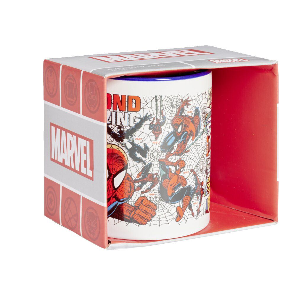 Mug Spiderman Marvel blanc et bleu 315ml
