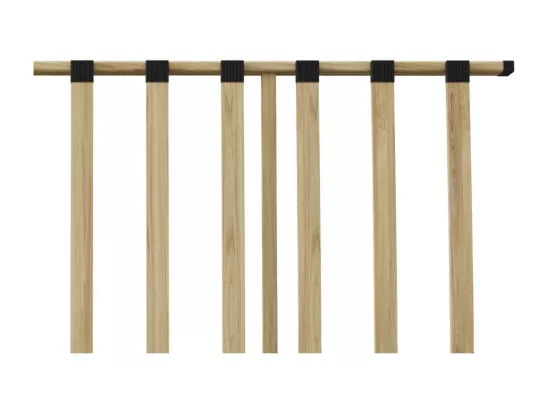 Sommier à lattes PHA 70x200 - KIT