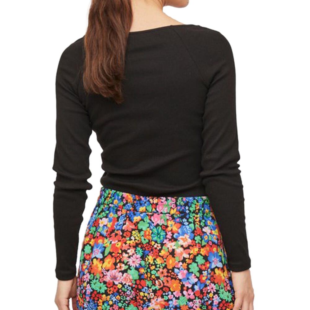 Vila Top manches longues Noir Femme Vila Inny