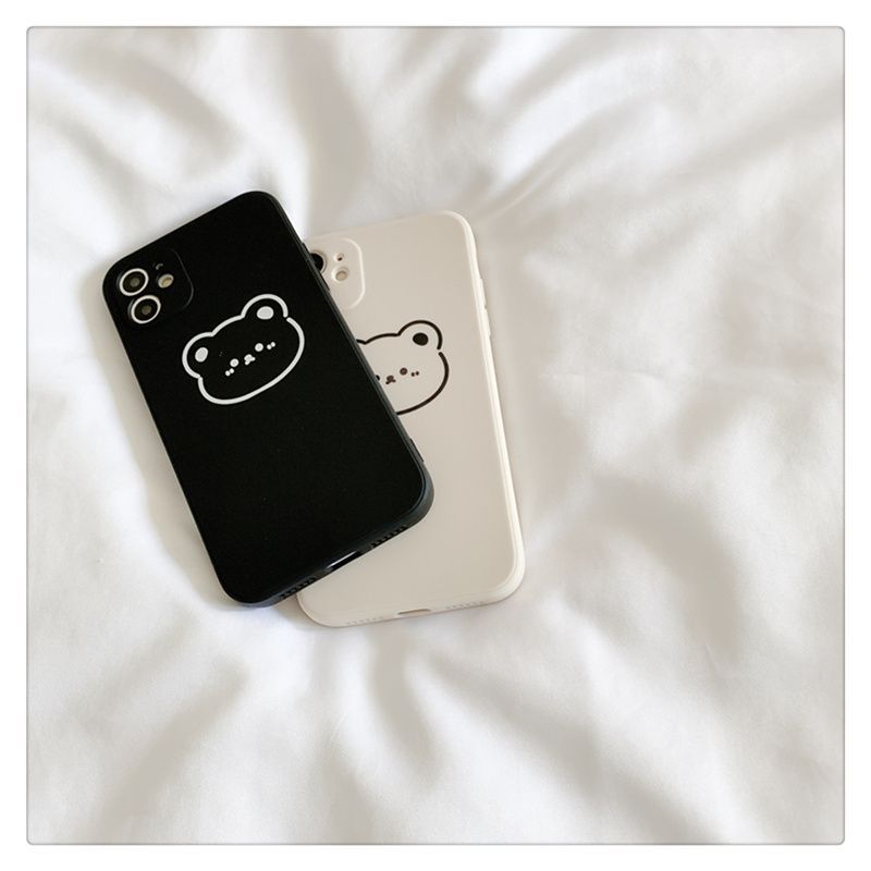 Muniepolis - Bear telefoonhoesje - iPhone 12 Pro Max / 12 Pro / 12 / 12 mini / 11 Pro Max / 11 Pro / 11 / SE / XS Max / XS / XR / X / SE 2 / 8 / 8 Plus / 7 / 7 Plus