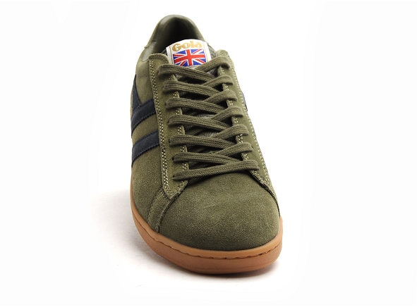 Gola basses homme equipe suede cma495 kaki