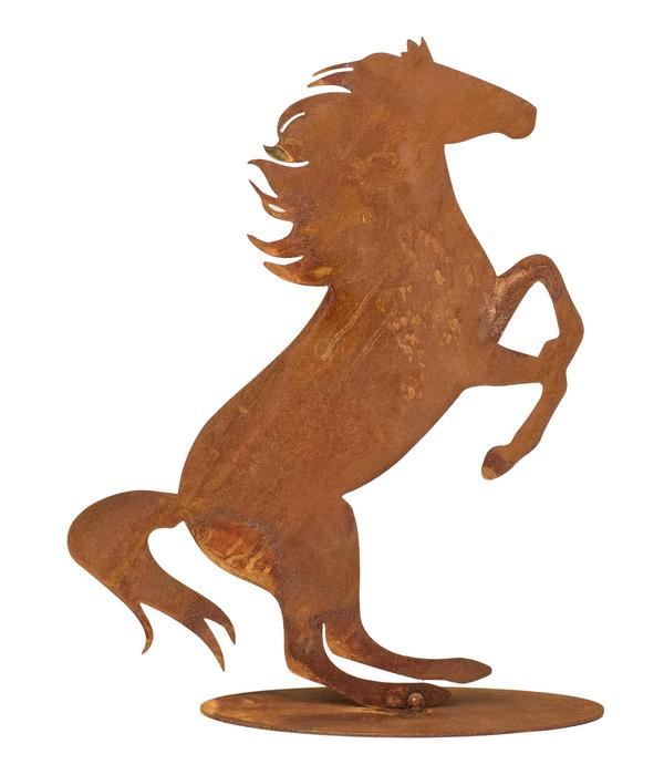 Badeko Metall-Pferd Fridolin, ca. H25 cm