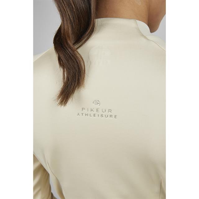 Trainingsshirt Pikeur Athleisure Roll Neck Beige
