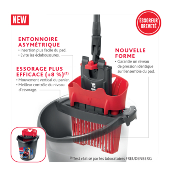 Vileda UltraMax Power emmer met wring