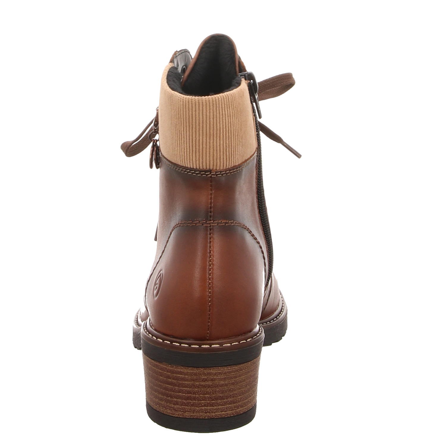 Remonte Schnürstiefel braun