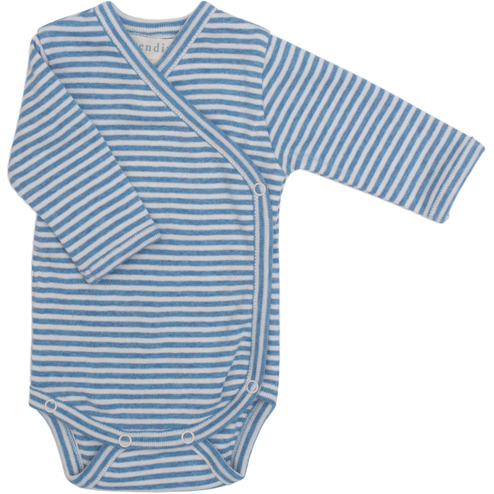 Køb Serendipity Azur/Ecru Newborn Slå-om Body