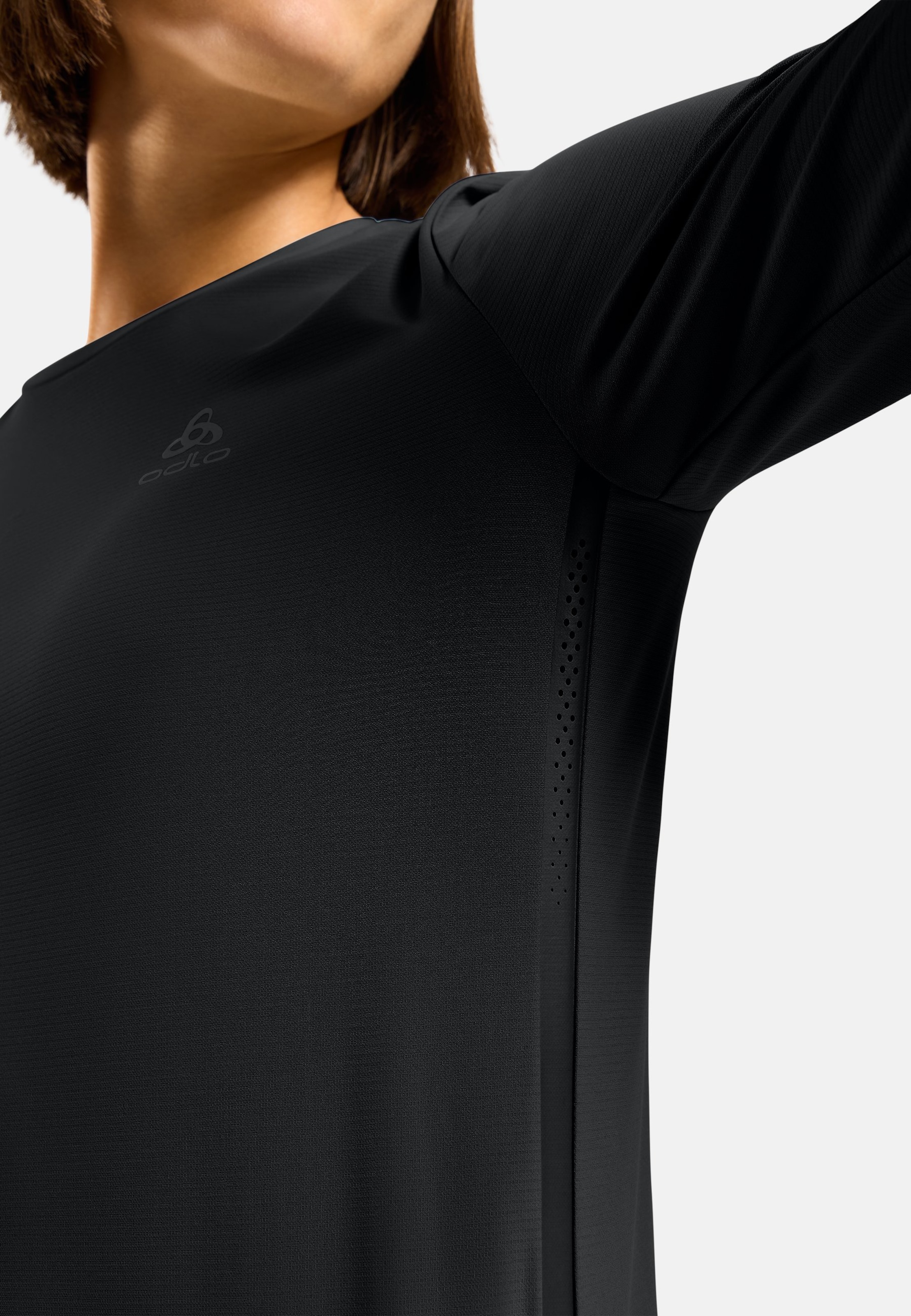 Zeroweight Chill-Tec Langarm-Laufshirt 2.0 in black