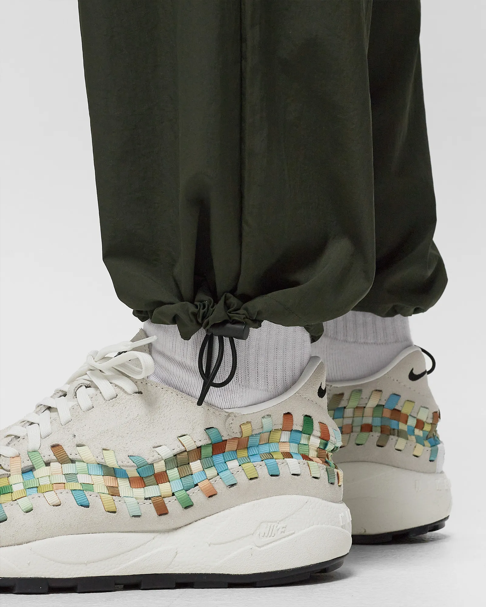 ØLÅF CRINKLE NYLON TRACK PANTS