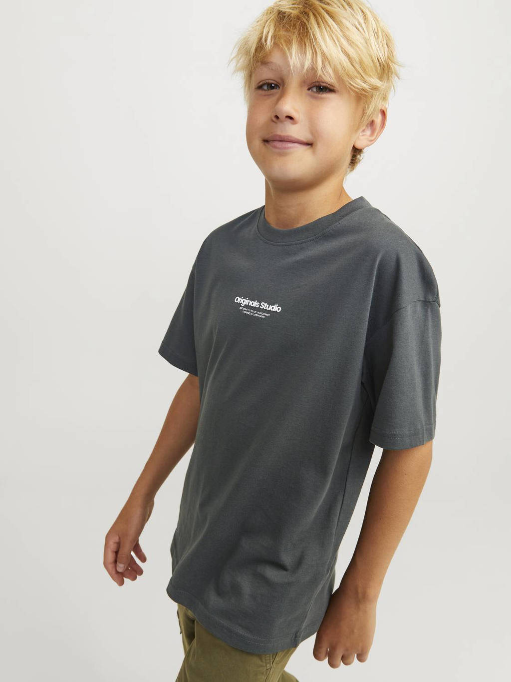 JACK & JONES T-shirt KORVESTERBRO met tekst