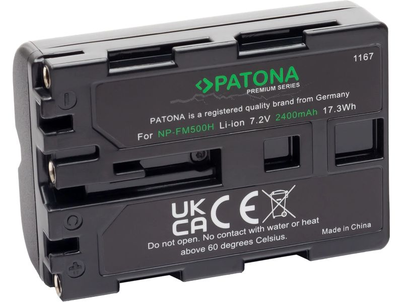 Patona Digitalkamera-Akku Premium NP-FM500H Für diverse Sony-Kameras