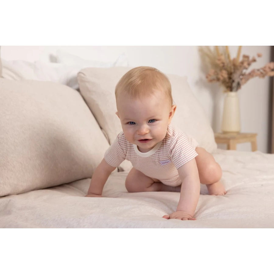 Feetje Kurzarmbody Brique