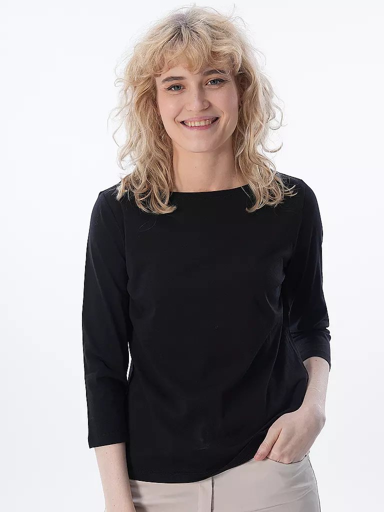 LANIUS Shirt  schwarz
