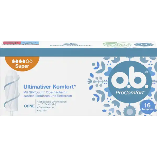 ProComfort Tampons Super