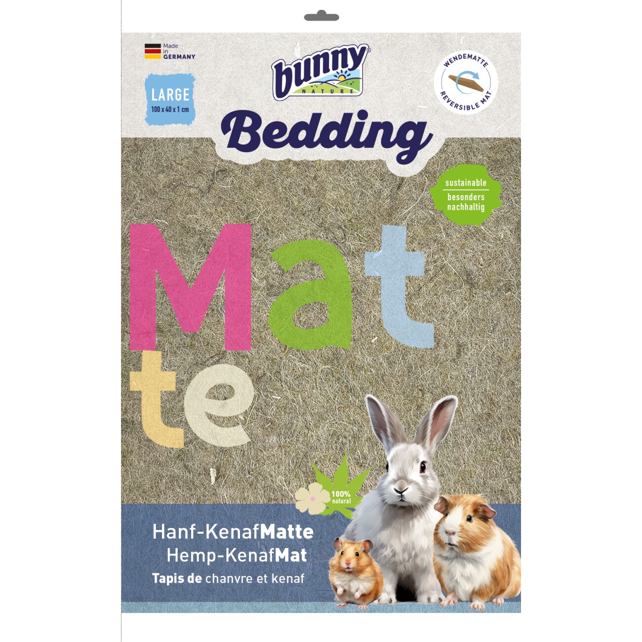Bunny Hanf-Kenaf-Matte S