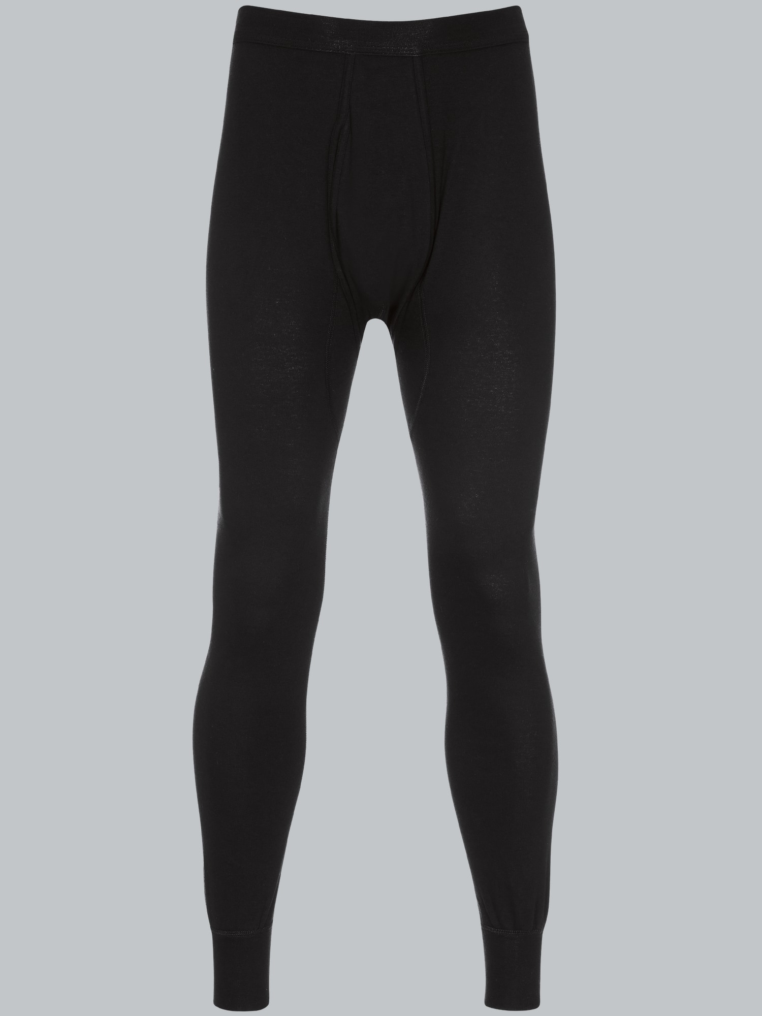 Lange Unterhose im Doppelpack Schwarz