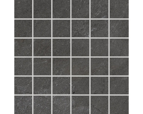 Mozaïek Meran antraciet 29,7 cm x 29,7 cm x 0,6 cm