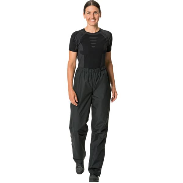 Pantalon VTT VAUDE W FLUID PANTS BLACK
