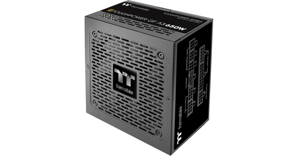 ThermaltakeTOUGHPOWER GF A3 Gold - TT Premium Edition modulaire 650 watt voeding   (Zwart, 4x PCIe)
