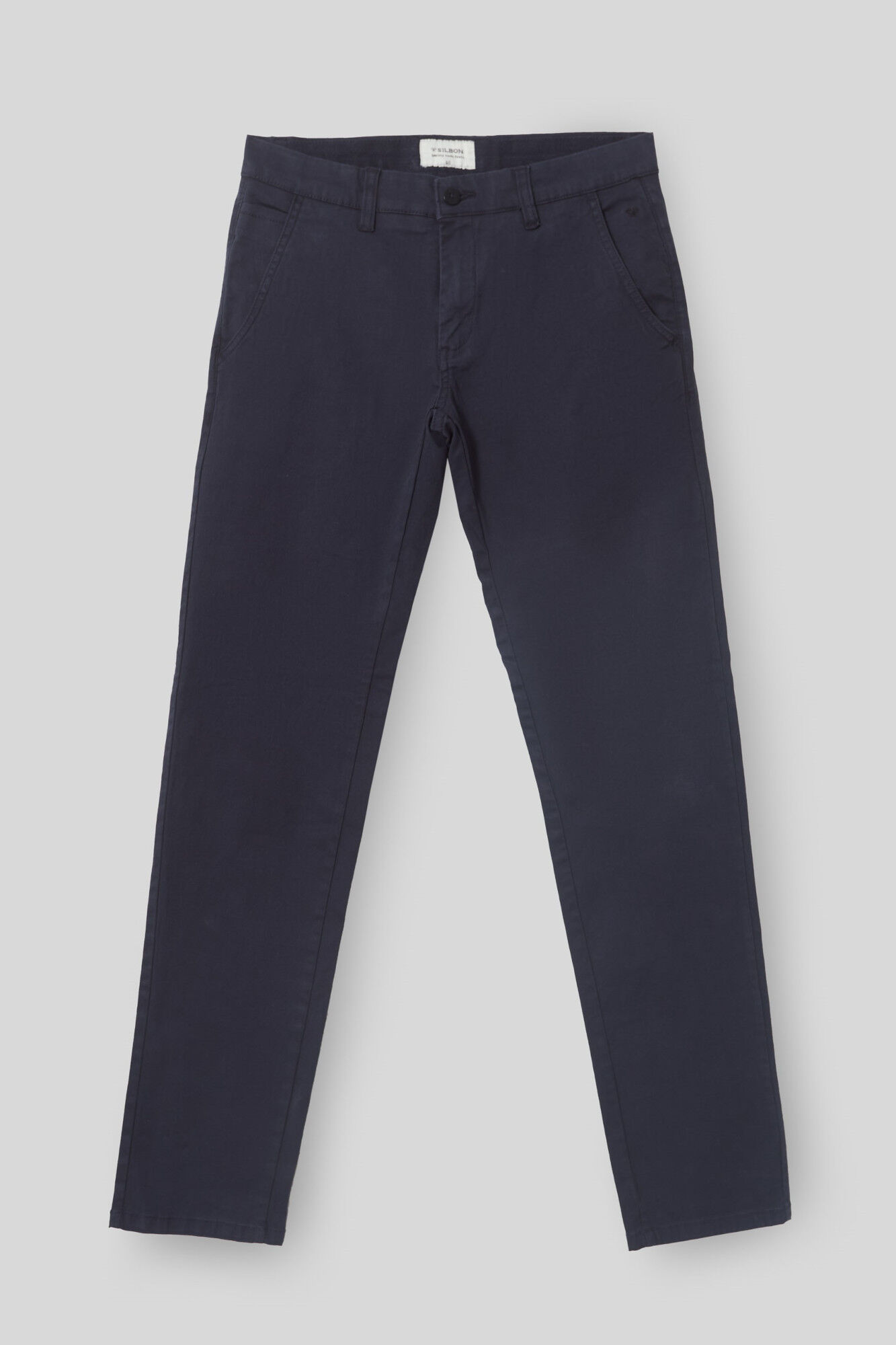 Calças esportivas chino azul marinho