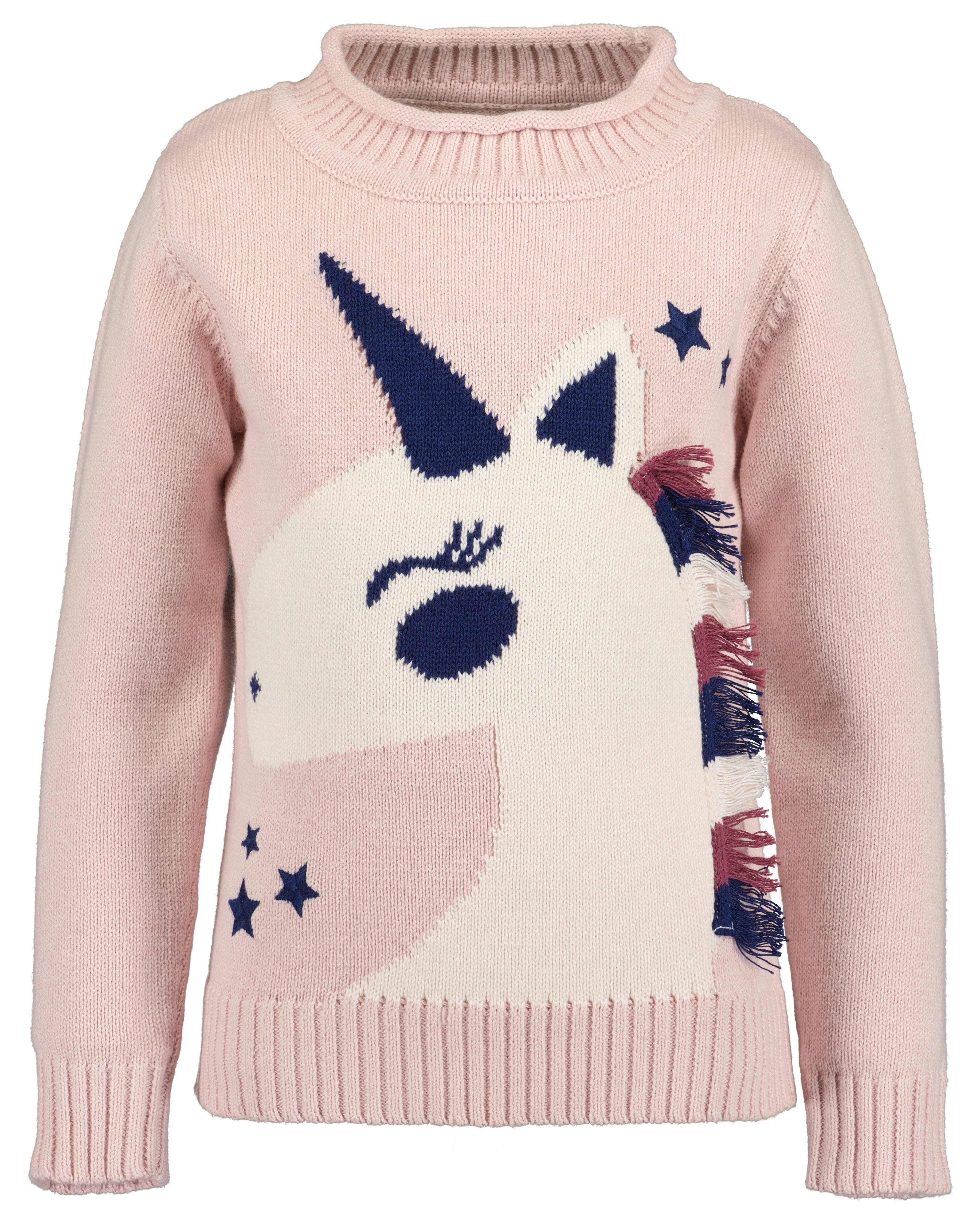 Strickpullover SPARKLE UNICORN in rosa