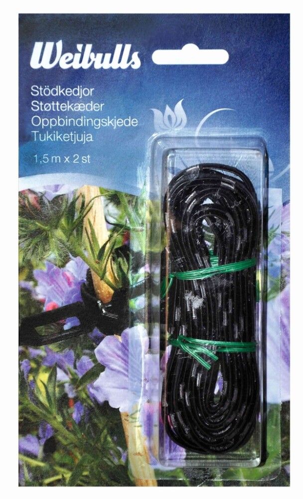 PLANTESTØTTE WEIBULLS 150CM SVART