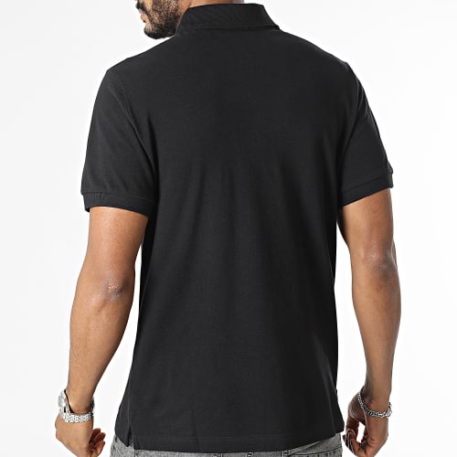 Polo Manches Courtes Vemblem 74GAGT10 Noir Doré