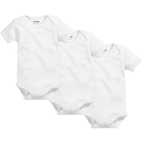 SchnizlerSchnizler   Body 1/4-Arm uni 3er Pack 62/68