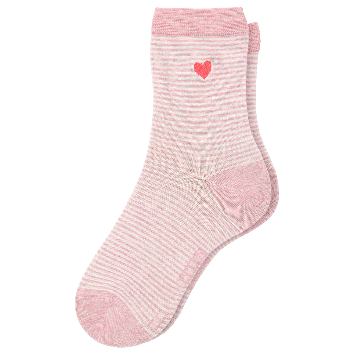 Gina Benotti 5 Paar Damen Socken im Set rosa / grau / dunkelblau